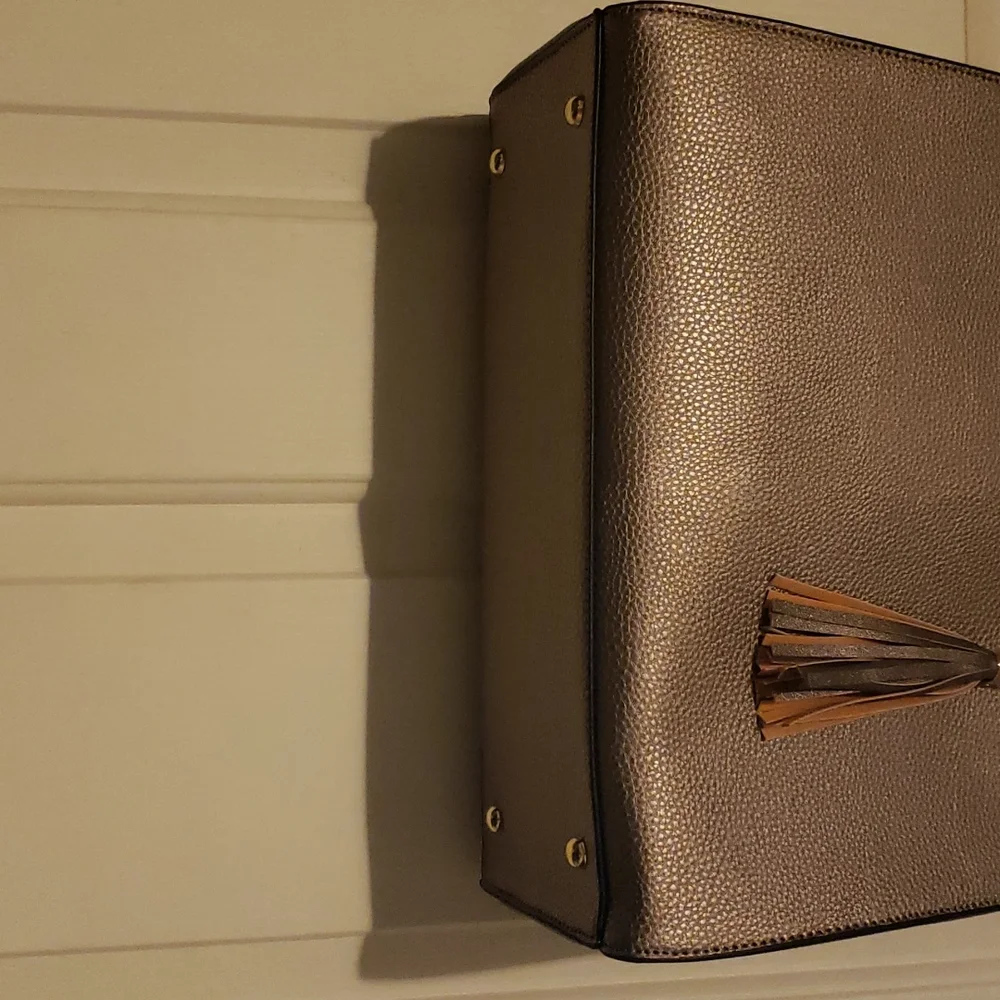 New Pewter Satchel - Picture 3 of 6